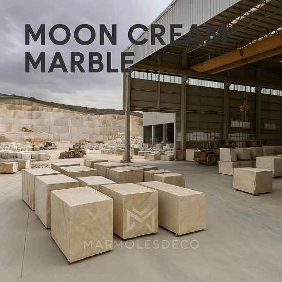 Moon Cream Marble