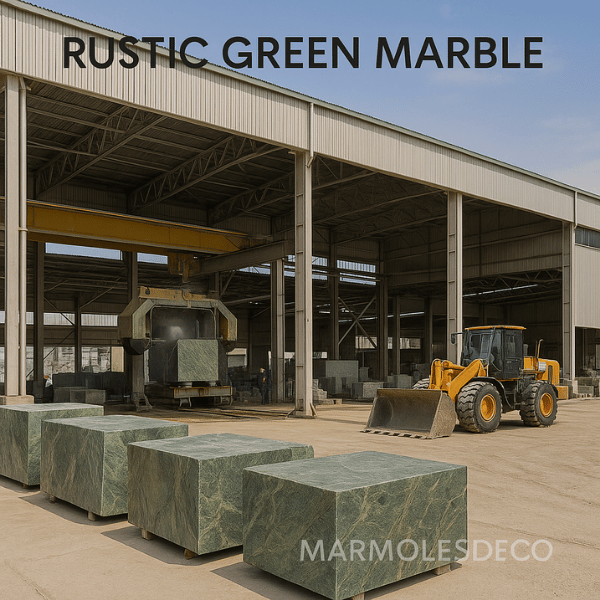 Rustic Green Marble