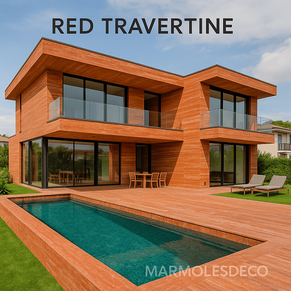 Red Travertine