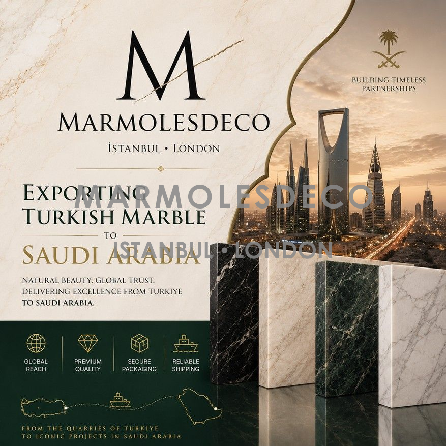 Exporting Turkish Marble to Saudi Arabia